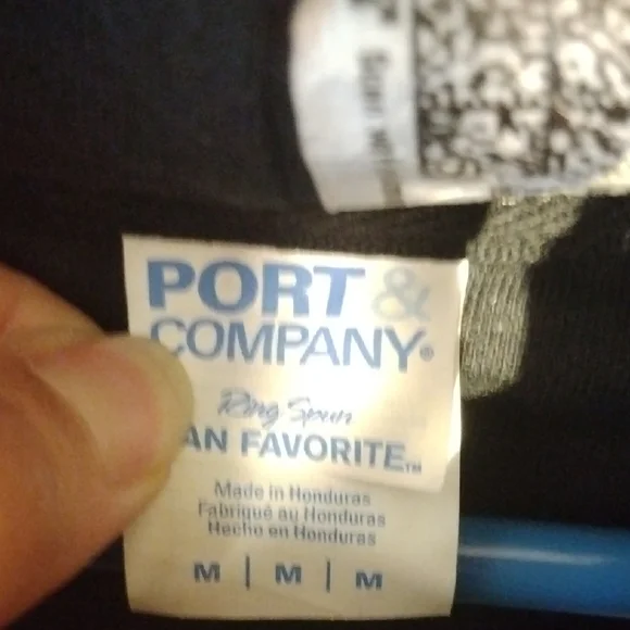 Black Hoodie with Orange Basketball Design - Picture 7 of 10